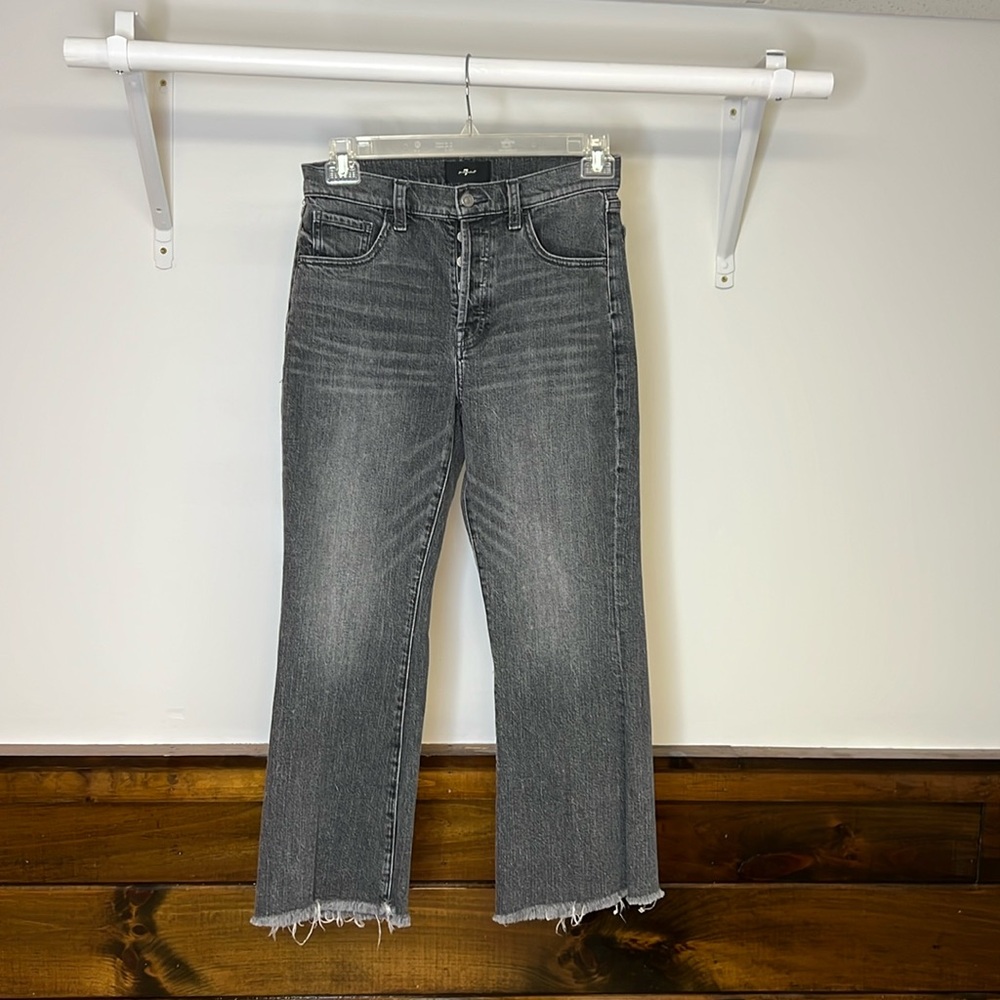 7 For All Mankind Easy Boy Bootcut Jeans‎ in color Imagination- 26 or 2